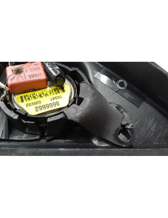 Tweeter Porta Dianteiro Esquerdo Volvo Xc60 2008 - 2015 Preto