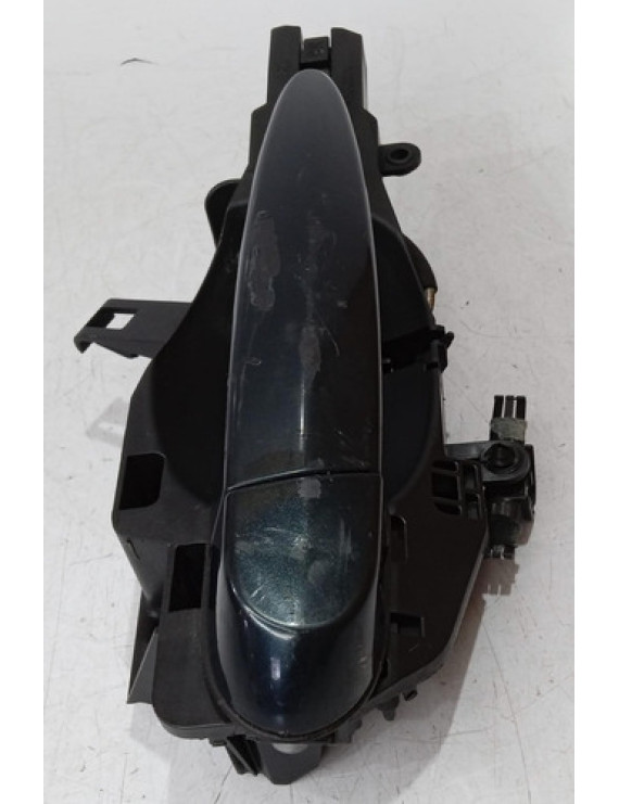 Maçaneta Externa Dianteira Direita Bmw 320i 2006 - 2012 Preto Dianteira