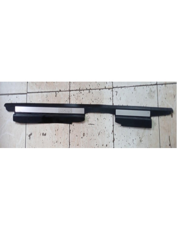 Soleira Externa Esquerda Audi A6 Allroad 2001 - 2005 Preto