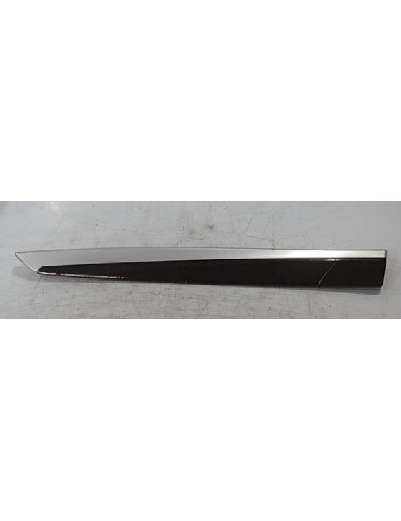 Friso Forro Porta Traseiro Esquerda Bmw 550 2010    Prateado