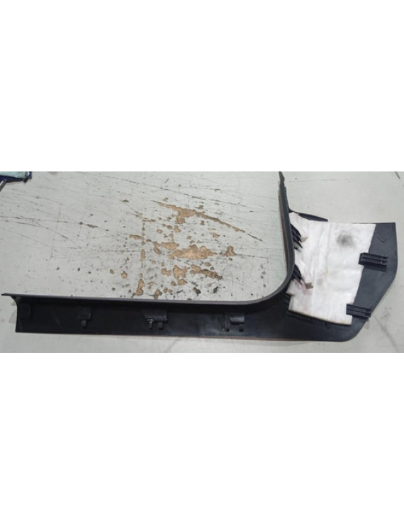 Acabamento Soleira Dianteira Direita Audi A4 2009 - 2012 Cinza