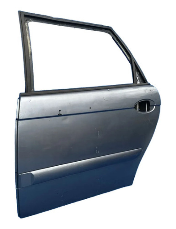 Porta Traseira Esquerda C5 Sedan 2000 Á 2005 Traseira Esquerdo Prateado