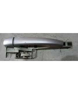 Maçaneta Externa Dianteira Esquerda Peugeot 407 2006 Prateado Maçaneta Externa Dianteira Esquerda Peugeot 407 2006 Prateado