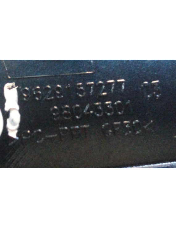 Maçaneta Externa Traseira Direita Peugeot 607 2001 Preto