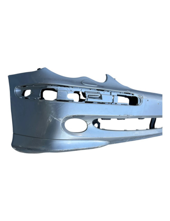 Parachoque Dianteiro Mercedes C200 C320 2000 A 2007 Detalhes Prateado