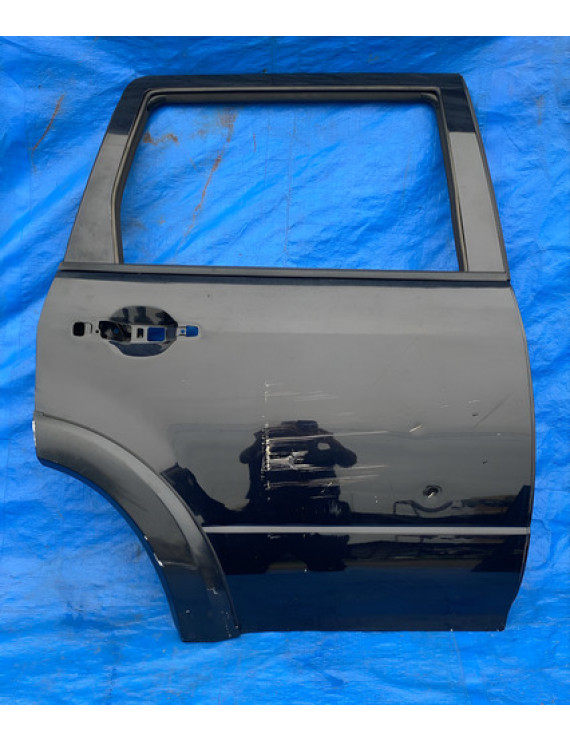 Porta Traseira Direita Mitsubishi Airtrek 2003 2008 Detalhe Traseira Direita Preto