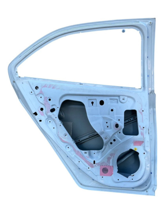 Porta Traseira Esquerda Onix 2013 A 2019 Detalhe Traseira Esquerdo Branco