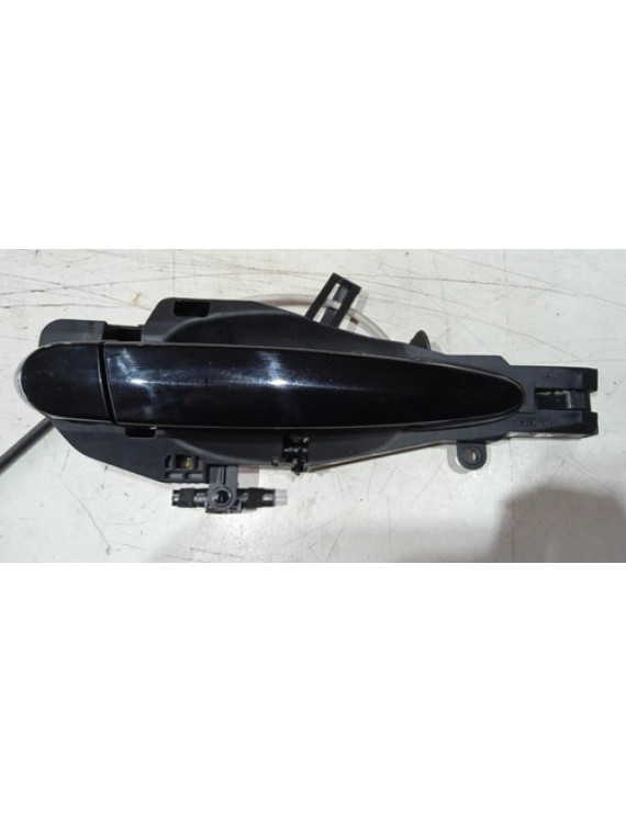 Maçaneta Externa Traseira Direita Bmw X6 2012 Preto