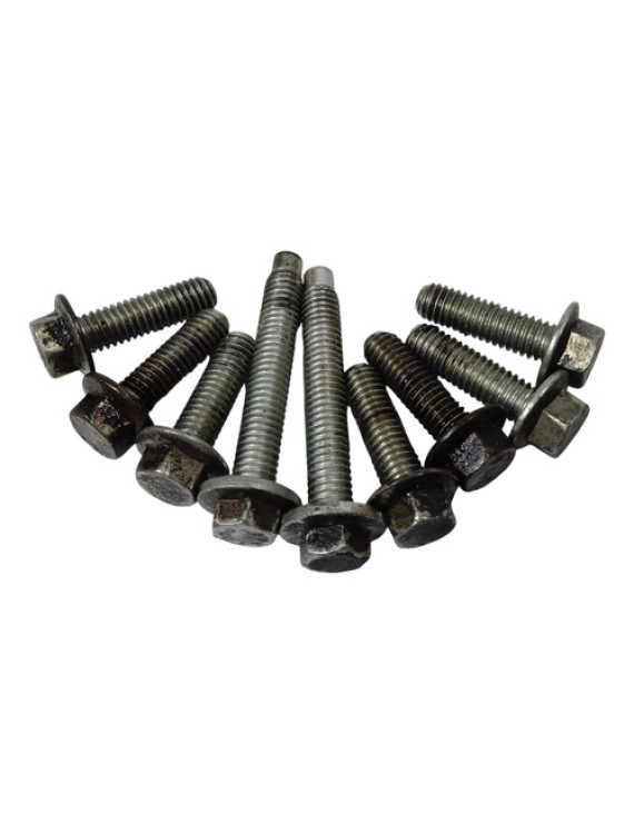 Kit Parafuso Bomba De Óleo Sandero 1.0 16v 2007 - 2013 Preto