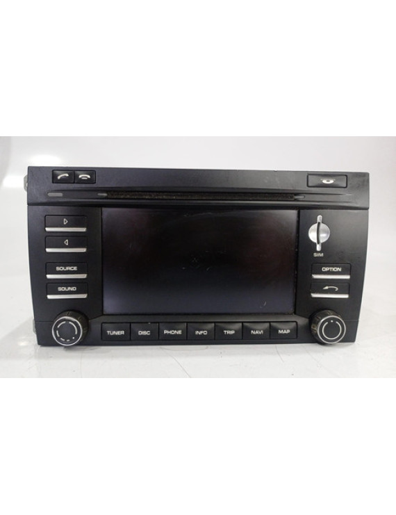 Rádio Cd Player Porsche Cayenne 2007 2008 2009 2010 Preto