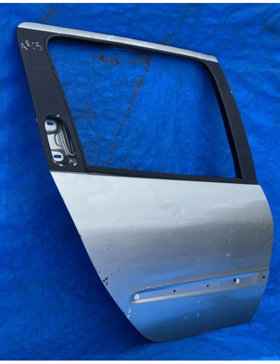 Porta Traseira Direita Peugeot 207 Sw 2005 2006 2007 2008 09 Traseira Direita Cinza