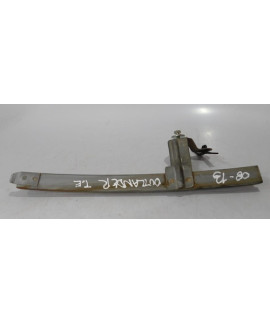 Guia Vidro Traseiro Esquerdo Outlander 2008 - 2013 Prateado