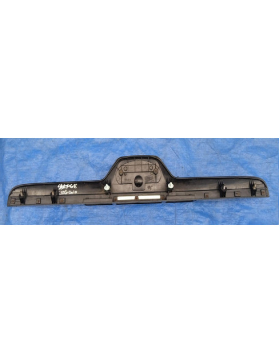 Moldura Friso Tampa Traseira Sportage 2005 - 2010 Preto