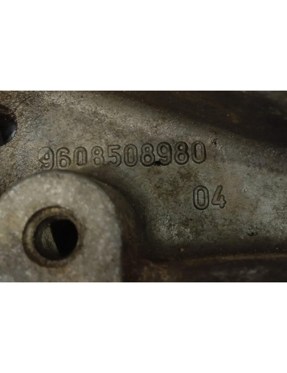 Flange Motor Peugeot 206 207 C3 1.6 8v 2000 - 2006 Prateado