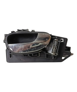 Maçaneta Interna Direita Peugeot 307 2009 - 2012 Preto Dianteira/traseira