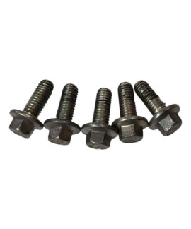 Kit Parafuso Retentor Virabrequim Chery Qq 2010 - 2014 Prata