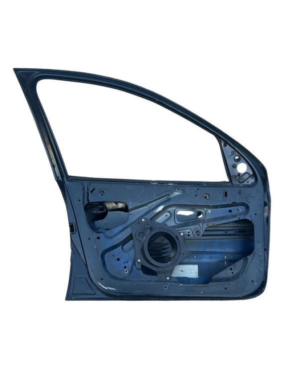 Porta Dianteira Esquerda Peugeot 206 207 1999 A 2012 Dianteira Esquerdo Preto