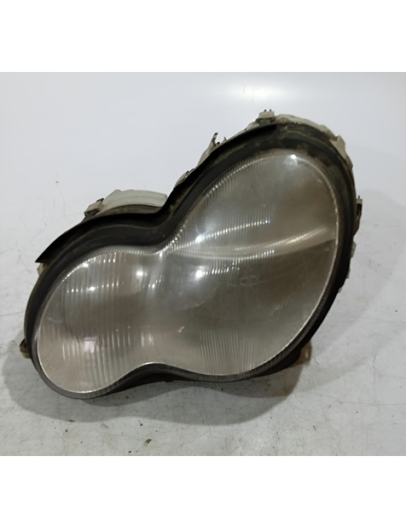 Farol Dianteiro Esquerdo Mercedes C180 C200 2001 - 2006 Esquerdo