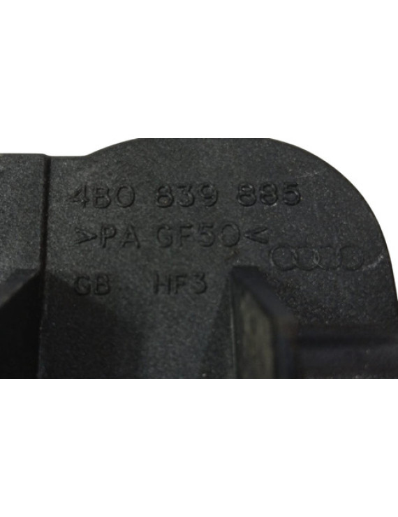Maçaneta Externa Porta Dianteira Direita Audi A3 1997 - 2005 Preto Dianteira