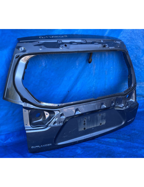 Tampa Traseira Outlander 2007 2008 2009 2010 2011 2012 2013 Cinza-escuro