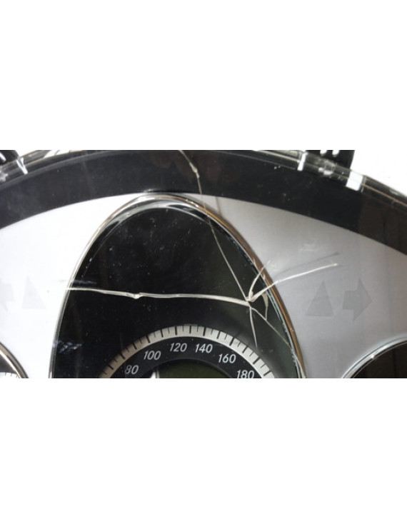 Painel De Instrumentos Mercedes E300 E550 2013 Trincado   Preto