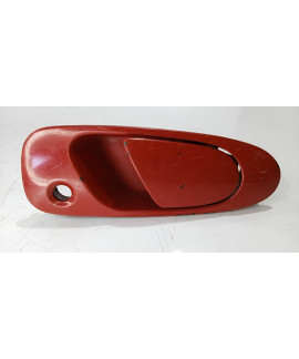 Maçaneta Dianteira Direita Honda Civic Coupe 1992 - 1995 Vermelho Dianteira