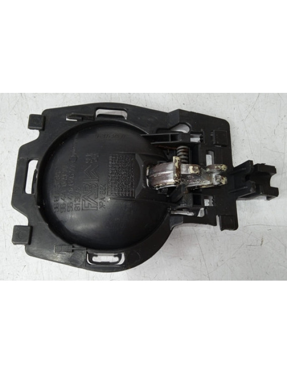 Maçaneta Interna Lado Esquerdo Citroen C3 2003 - 2012 Preto Dianteira/traseira