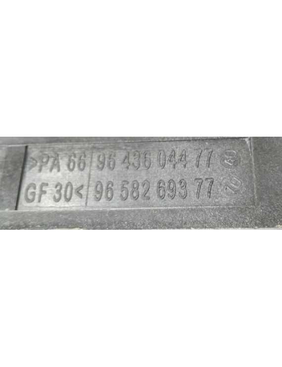 Maçaneta Interna Direita Peugeot 307 2005 - 2012 Preto Dianteira/traseira