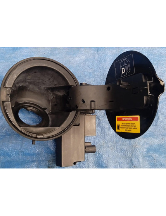 Portinhola Tanque Freelander 2 Evoque 2 2008 - 2015 Preto