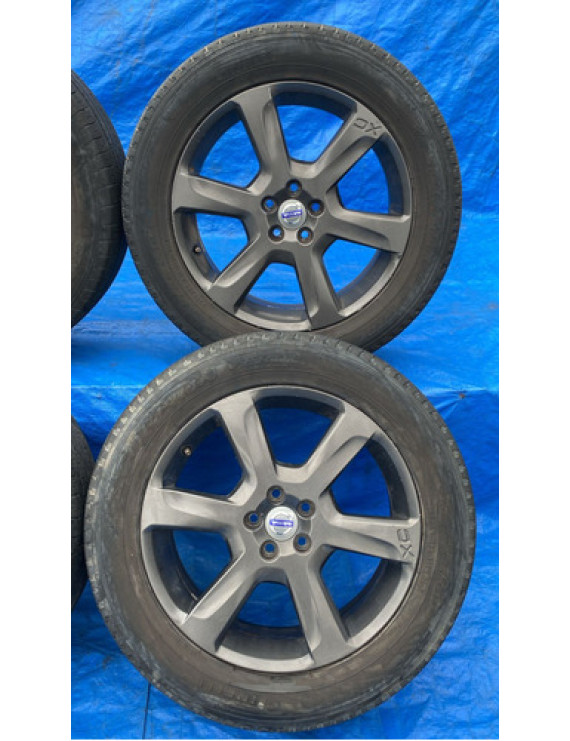 Jogo De Rodas Volvo Xc60 2013 2014 2015 Aro 19 Preto