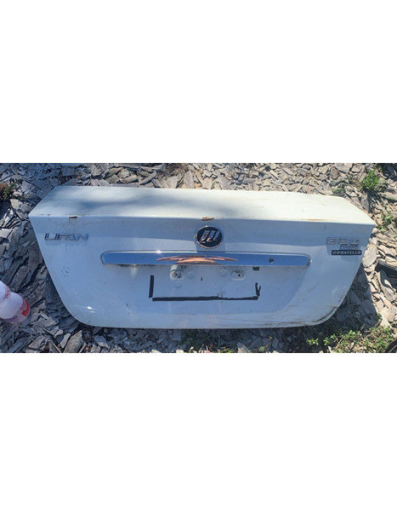 Tampa Traseira Lifan 620 2009 - 2012 Branco