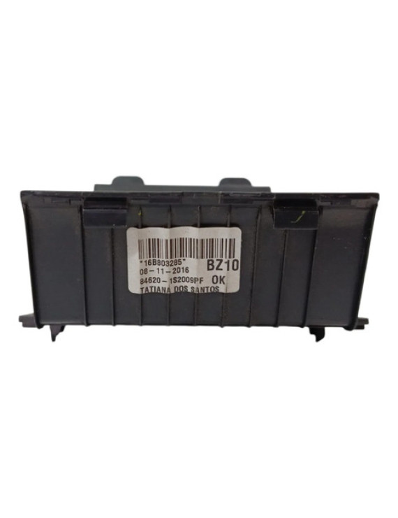 Moldura Acabamento Painel Tomada 12v Hb20 2013 - 2019 Preto