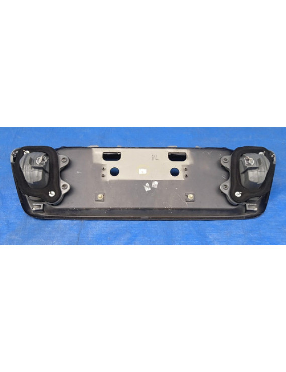 Moldura Placa Tampa Traseira Honda Accord 2003 - 2007 Preto