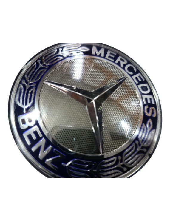 Calota Central Roda Emblema Mercedes Benz A1704000025 Prateado