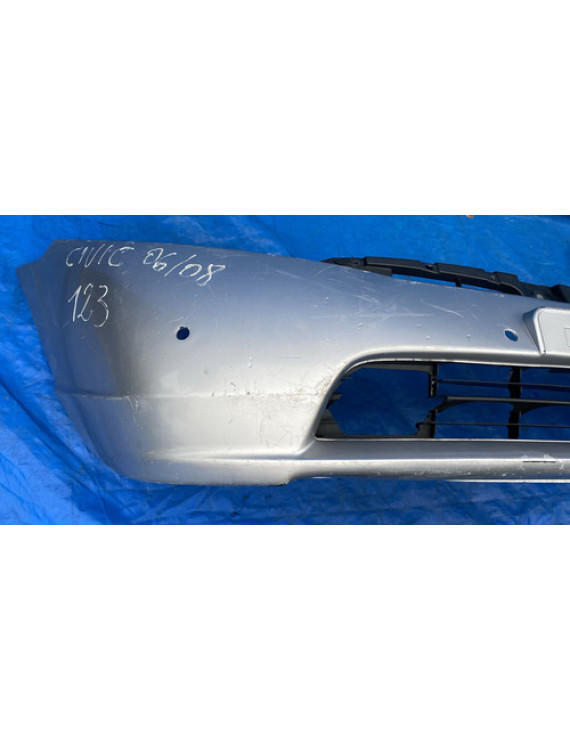 Parachoque Dianteiro New Civic 2007 - 2011 / Detalhe Prateado