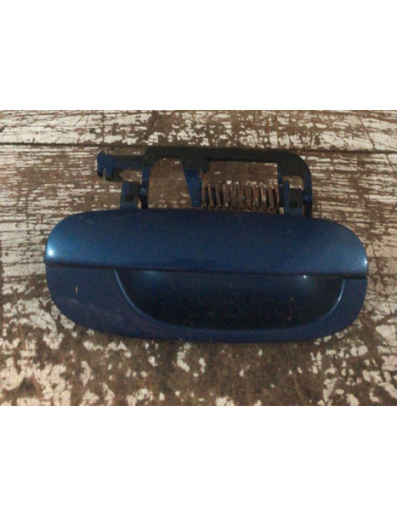 Maçaneta Externa Traseira Direita Peugeot 607 2001 Preto
