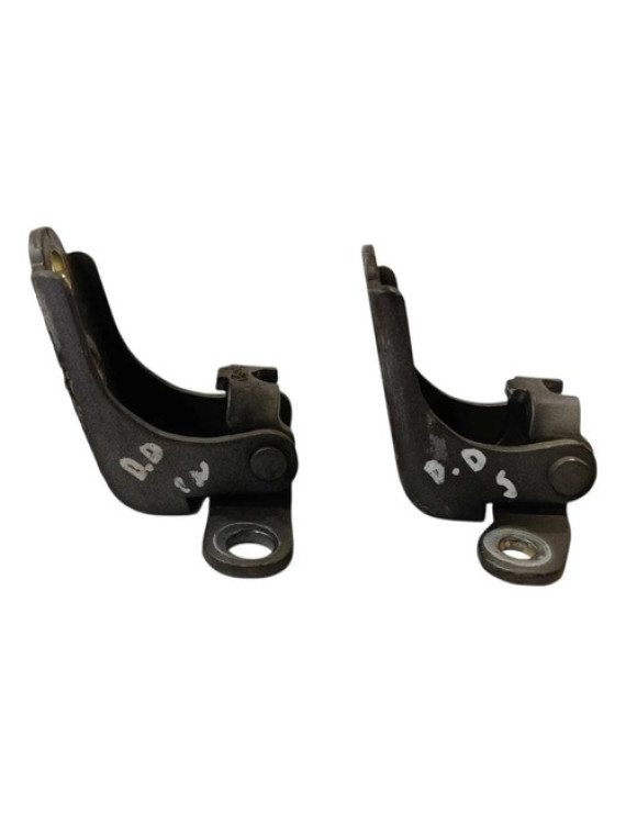 Par Dobradiça Porta Dianteira Direita Honda Fit 2003 A 2008