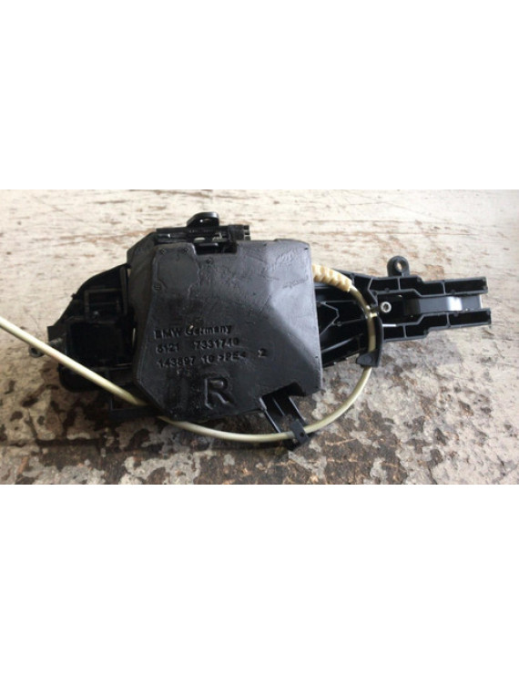 Maçaneta Externa Dianteira Direita Bmw X3 2013 2014 2015 Preto