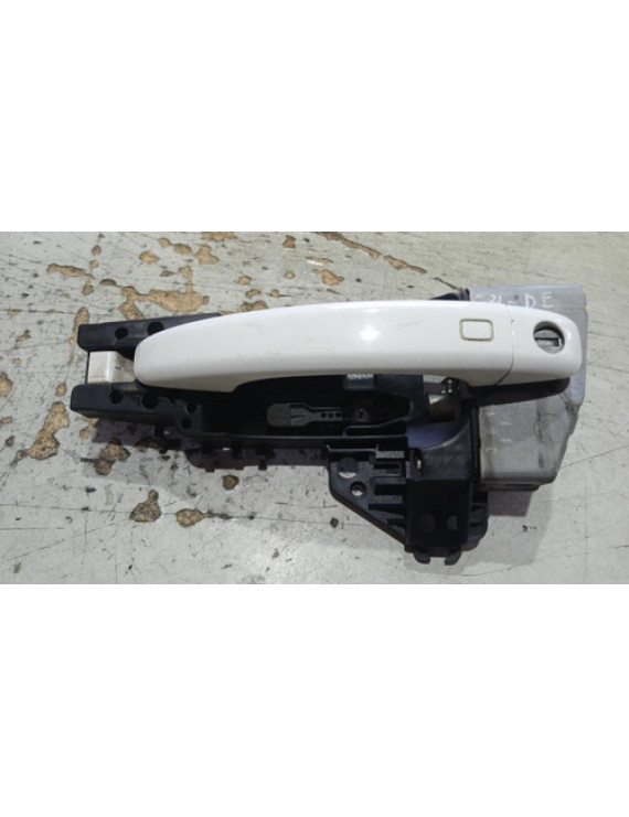 Maçaneta Externa Dianteira Esquerda Audi A4 2009 - 2012 Branco