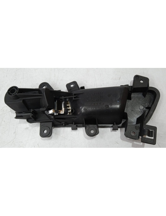 Maçaneta Interna Direita Audi A4 2008 2009 2010 2011 2012 Preto Dianteira/traseira