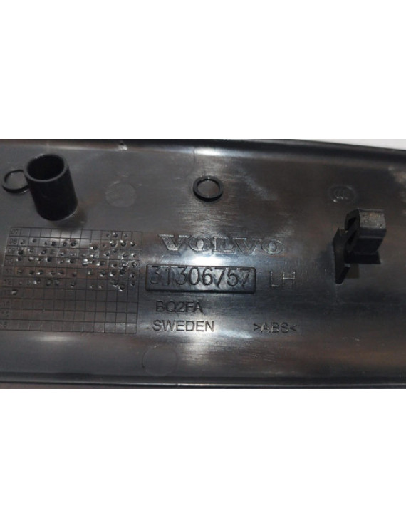 Soleira Traseira Esquerda Volvo Xc60 2008 - 2016 Preto