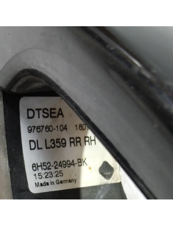 Maçaneta Traseira Direita Freelander 2 2008 - 2015 Preto Traseira