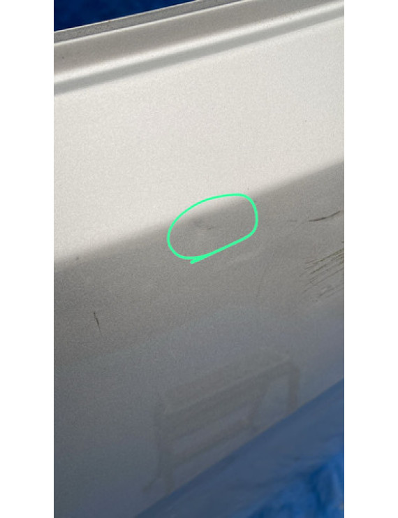 Porta Traseira Direita Veloster 2011 A 2018 / Recuperada Traseira Direita Prateado