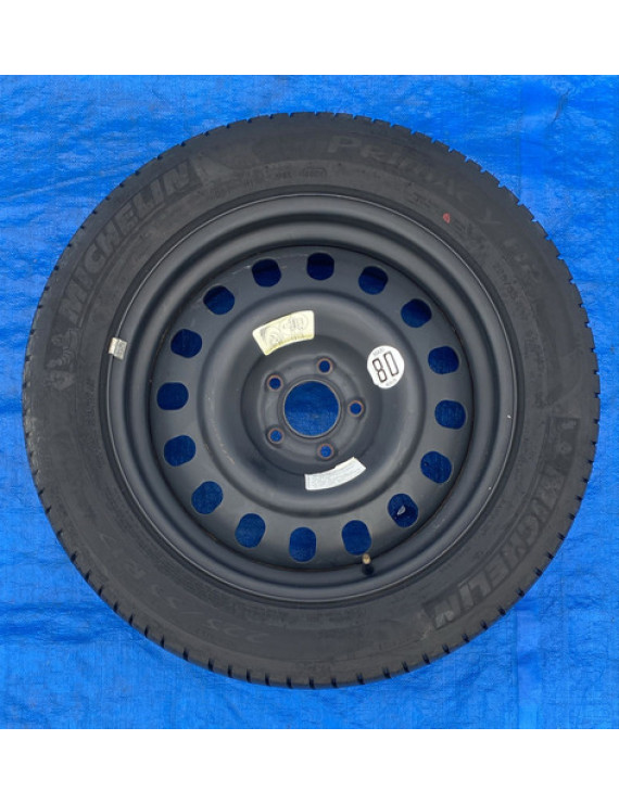 Estepe Aro 17 Peugeot 3008 Griffe 2012 2013 2014 2015 Preto