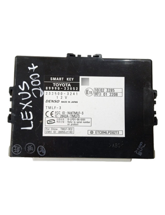 Módulo Smart Key Lexus Es350 2009 / 89990-33052   