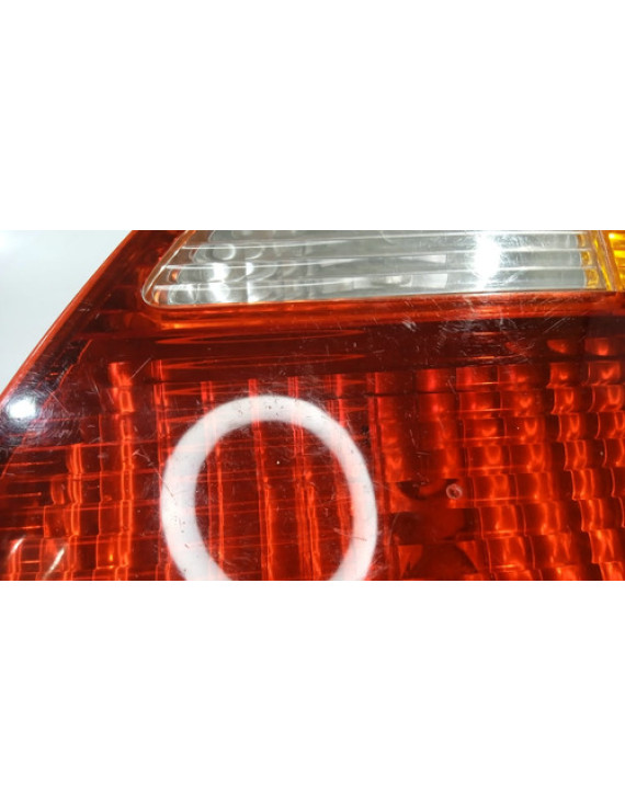 Lanterna Direita Tampa Traseira Honda Civic 1999 2000 Direito/passageiro Vermelho