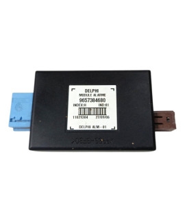 Módulo Alarme Peugeot 307 2005 - 2012 / 9657384680 Módulo Alarme Peugeot 307 2005 - 2012 / 9657384680