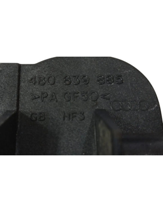 Maçaneta Externa Porta Dianteira Direita Audi A3 1997 - 2005 Preto Dianteira