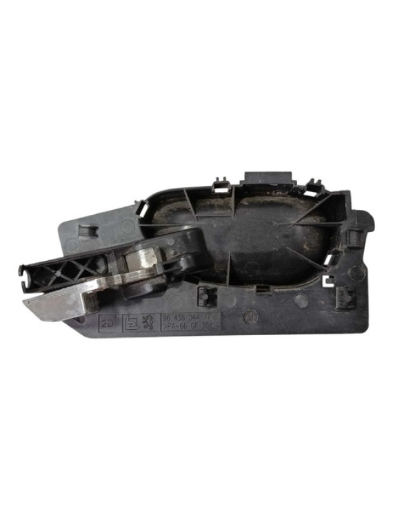 Maçaneta Interna Direita Peugeot 307 2009 - 2012 Preto Dianteira/traseira