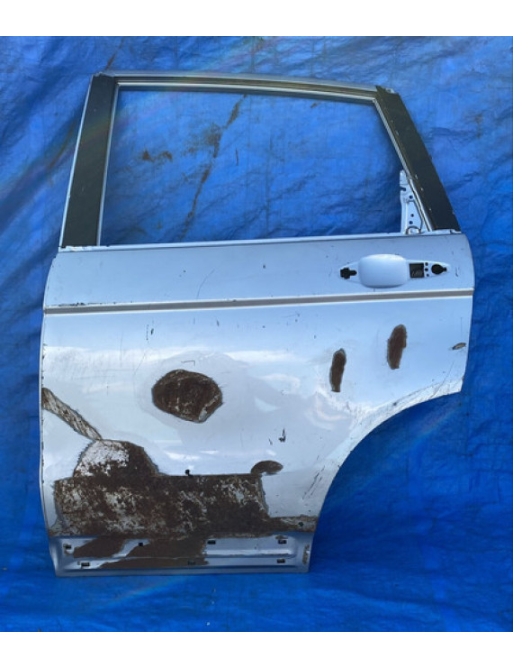 Porta Traseira Esquerda Honda Crv 2008 Á 2011 Traseira Esquerdo Prateado